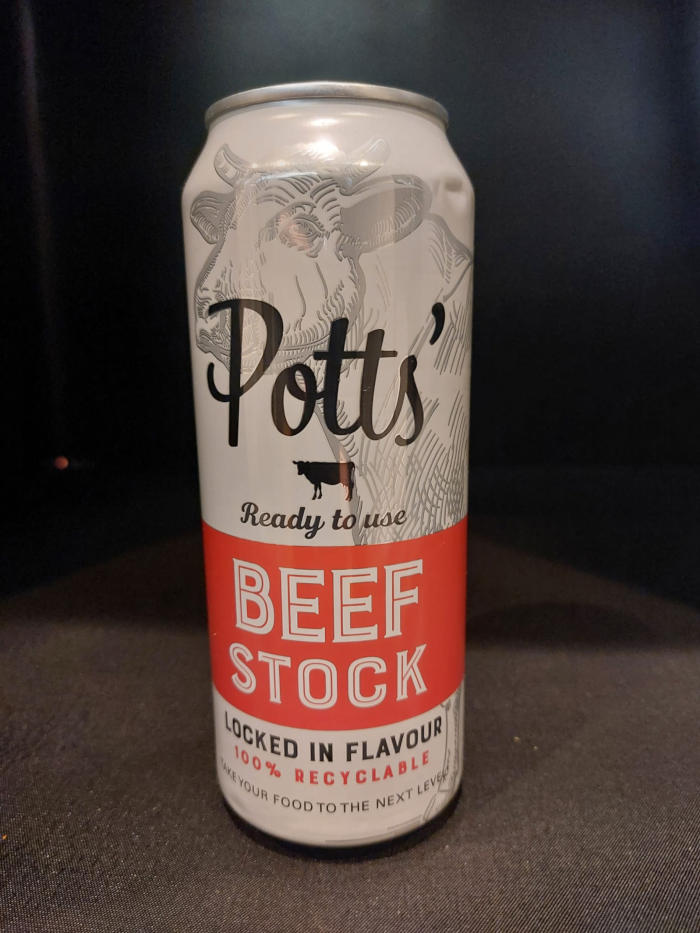 The Surrey Butchers: Potts - Beef Stock In A Can - 500ml